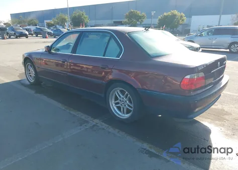 2000 BMW 740Il from USA, damaged, VIN WBAGH8347YDP13452